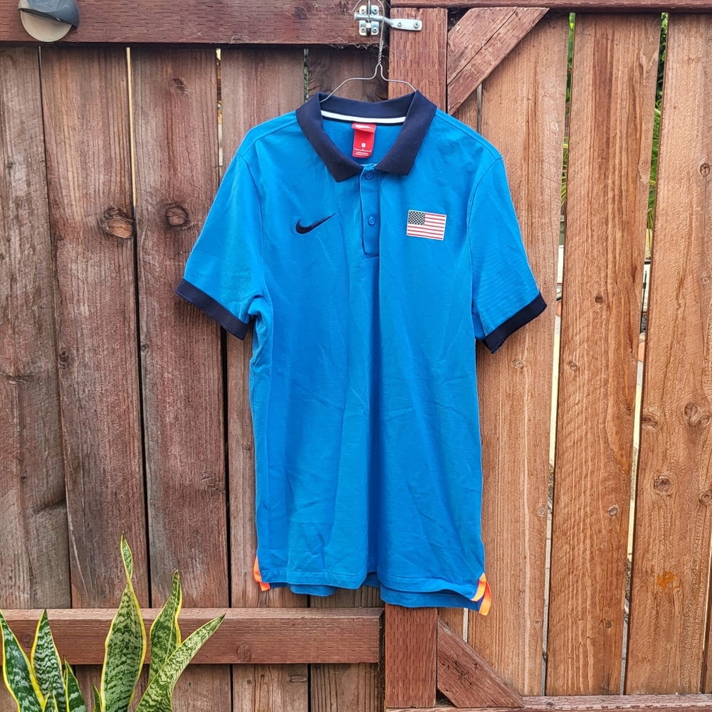 Vintage Nike "USA" Polo Shirt